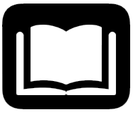 references icon (open book)